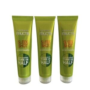 Garnier Fructis Sleek Shot In-shower Styler 5.1 oz. New Pack of 3